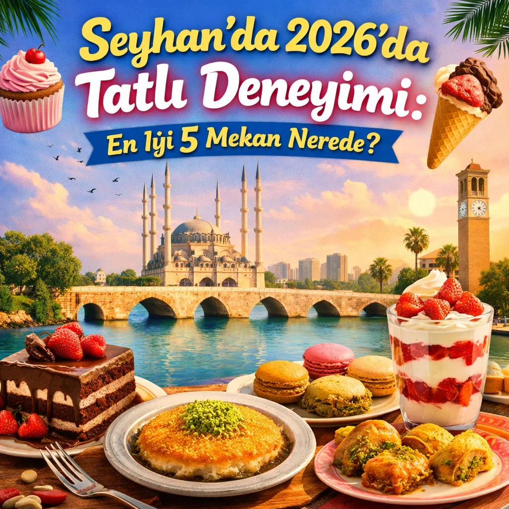Seyhan'da 2026'da Tatlı Deneyimi: En İyi 5 Mekan Nerede? 1 task 01kg54qq0we5b8gsj811nrpmqk 1769699313 img 0