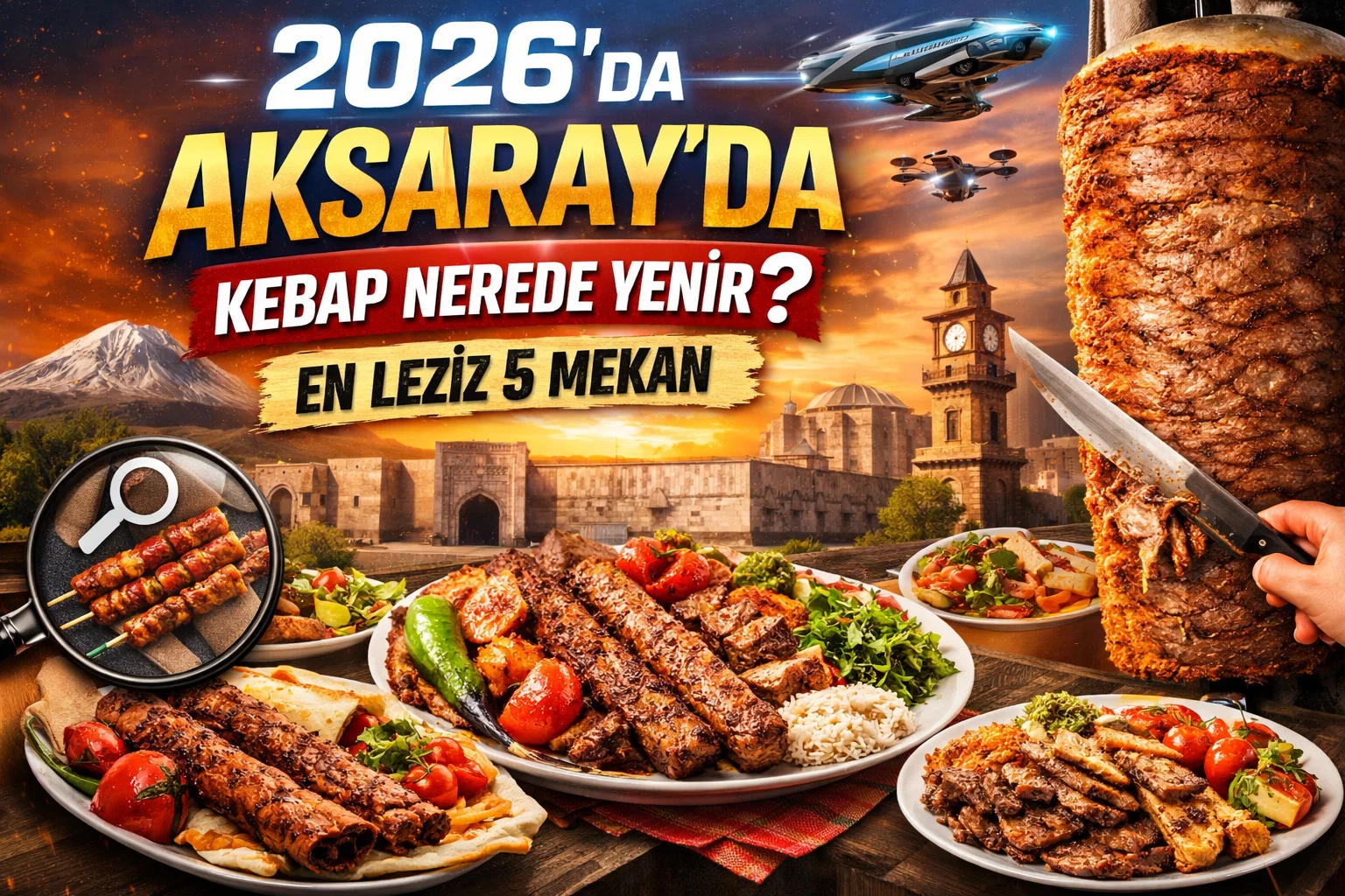 2026'da Aksaray'da Kebap Nerede Yenir? En Leziz 5 Mekan