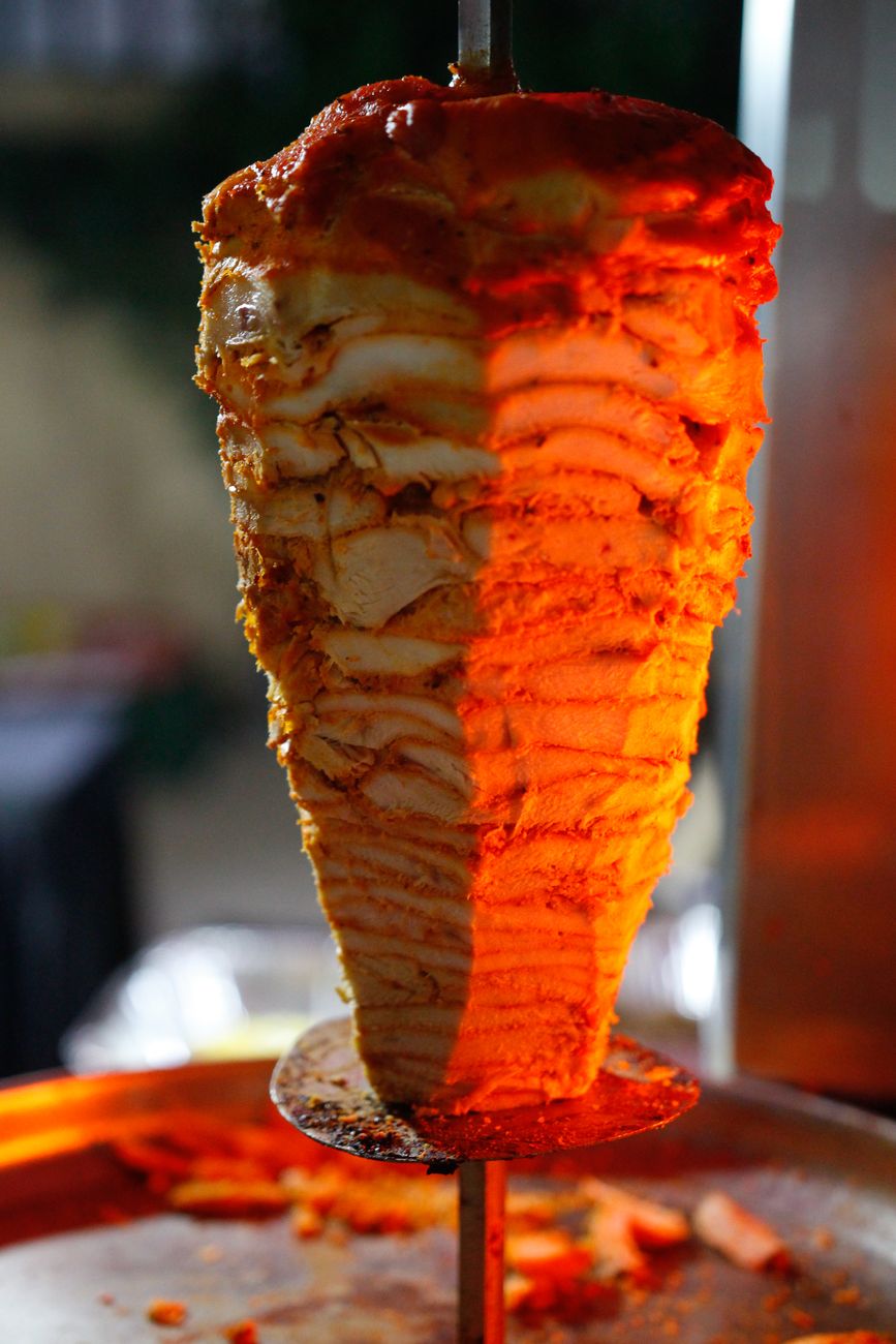 delicious chicken shawarma